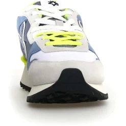 Sneakers en Cuir Yak blanches