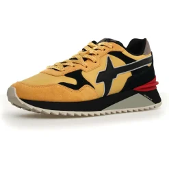 Sneakers en Cuir Yak noires