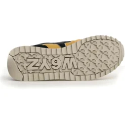 Sneakers en Cuir Yak noires