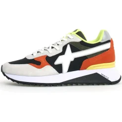 Sneakers en Cuir Yak noires