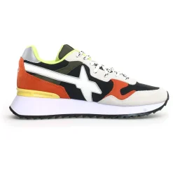 Sneakers en Cuir Yak noires