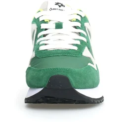 Sneakers en Cuir Yak vertes