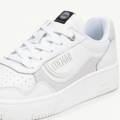 Sneakers en Cuir Zoé blanches