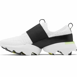 Sneakers en Maille & Cuir Kinetic™ Impact blanches