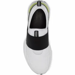 Sneakers en Maille & Cuir Kinetic™ Impact blanches
