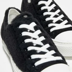 Sneakers en Peau de Mouton Ollie Chill noires