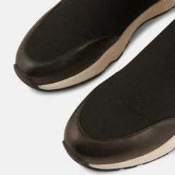 Sneakers en Tissu Helena noires