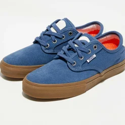 Sneakers en Toile & Velours de Cuir Chima Ferguson Pro bleues