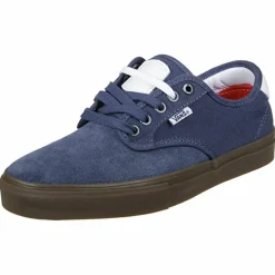 Sneakers en Toile & Velours de Cuir Chima Ferguson Pro bleues