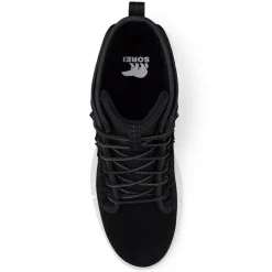 Sneakers en Velours de Cuir & Nylon imperméables Sorel Explorer™ Mission noires