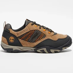 Sneakers en Velours de Cuir Crestrige Hiker marron/noir