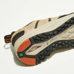 Sneakers en Velours de Cuir & Textile Flyroam Trail marron/beige