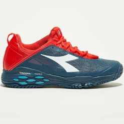 Sneakers tennis Speed bleu/rouge