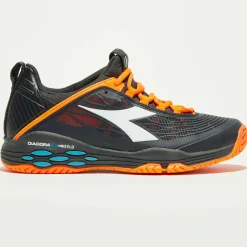 Sneakers tennis Speed noir/orange