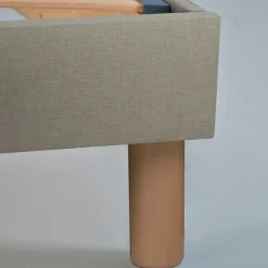 Sommier en bois Kit Lino beige - 90x190 cm