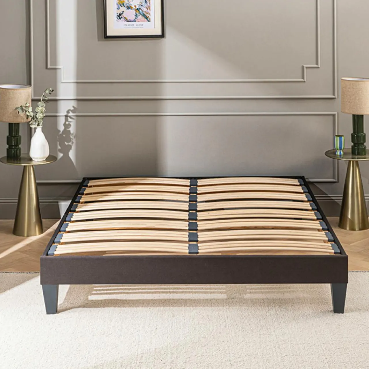 Sommier Kit 15 bois - 90x200 cm