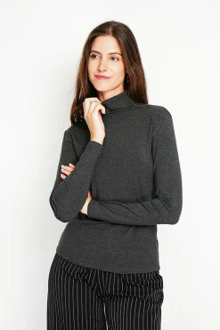 Sous-pull en Soie mélangée loup