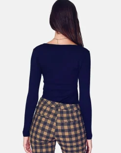 Sous-pull Marilyne bleu nuit