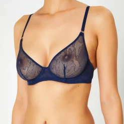 Soutien-gorge avec armatures Margaux bleu marine