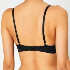 Soutien-gorge avec armatures en Soie mélangée Séductrice noir