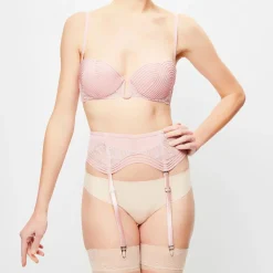 Soutien-gorge balconnet Garnet rose