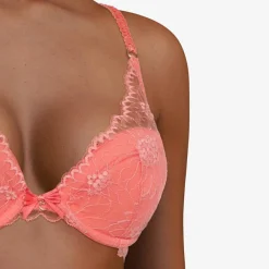 Soutien-gorge coques Push-Up avec mousse Opéra rose goyave