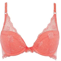 Soutien-gorge coques Push-Up avec mousse Opéra rose goyave