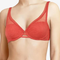 Soutien-gorge coques spacer Marceau orange thé épicé