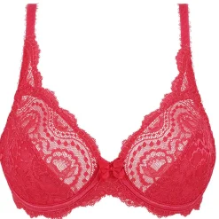 Soutien-Gorge emboîtant Flower Elegance framboise