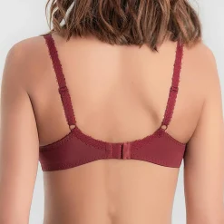 Soutien-Gorge Flower Elegance rouge carmin