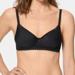 Soutien-gorge Flower Elégance noir