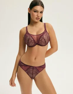 Soutien-gorge K Crown Acajou