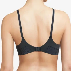 Soutien-gorge Norah en dentelle gris bleu