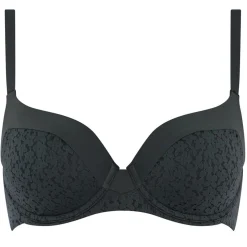 Soutien-gorge Norah en dentelle gris bleu