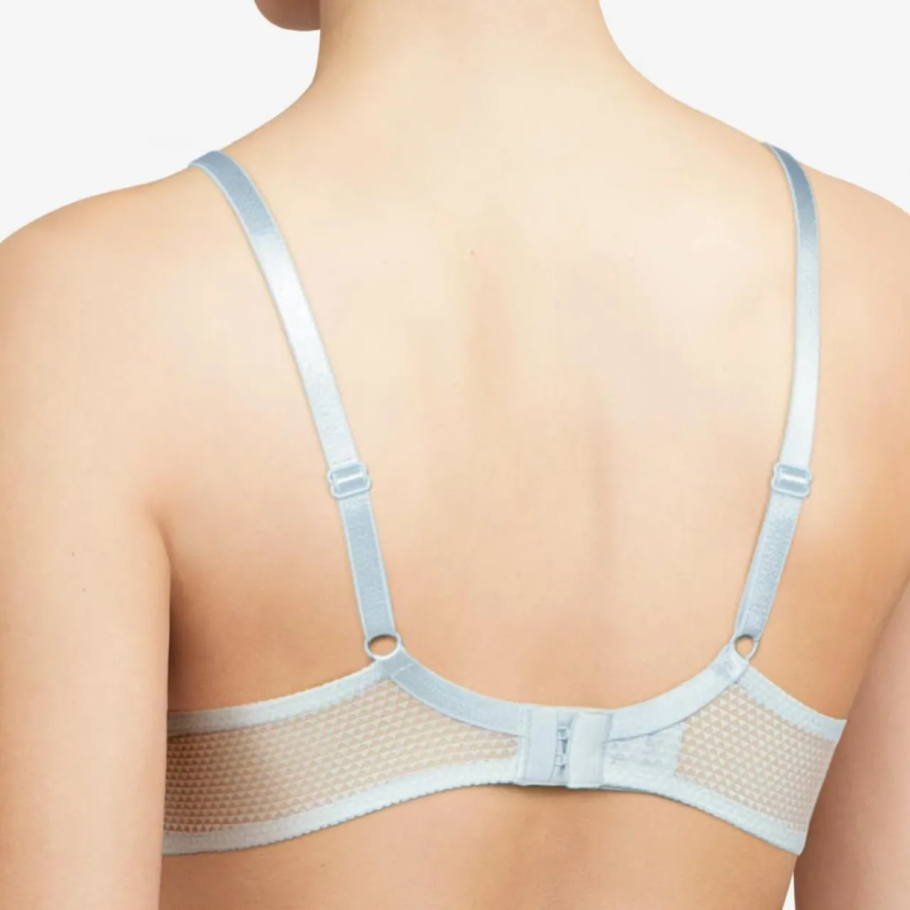 Soutien-gorge plongeant Brooklyn bleu clair