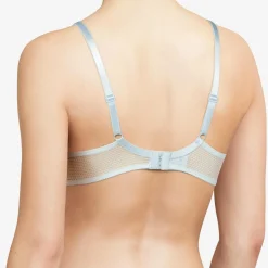 Soutien-gorge plongeant Brooklyn bleu clair
