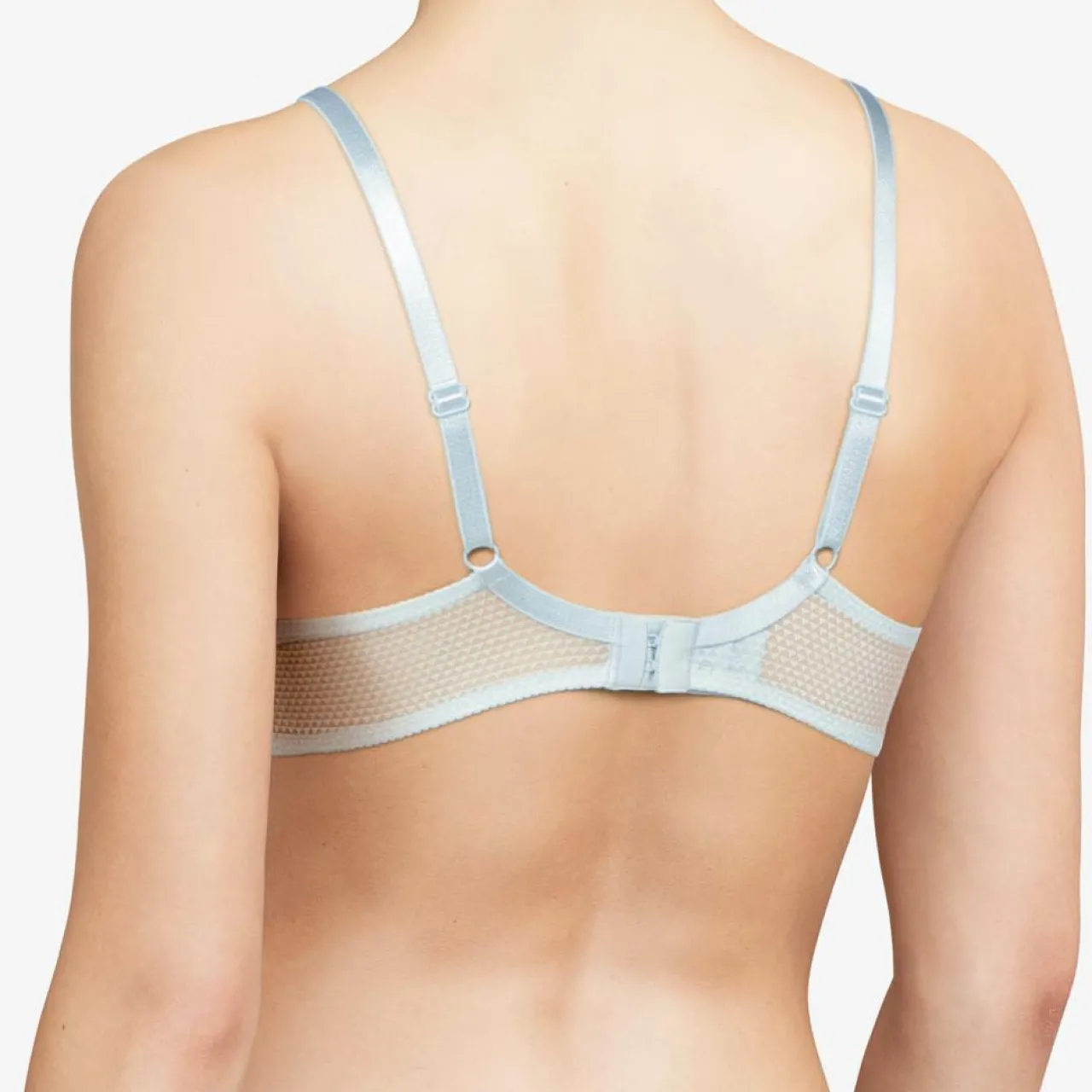 Soutien-gorge plongeant Brooklyn bleu clair