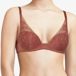 Soutien-gorge plongeant Thelma terracotta