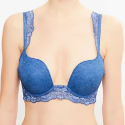 Soutien-gorge push-up amovible Amethyst denim