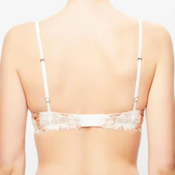 Soutien-gorge push-up sans armatures Love Stone blanc