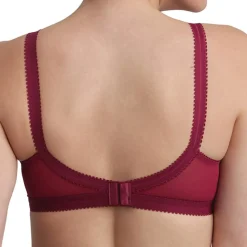 Soutien-gorge sans armatures Coeur Croisé cerise