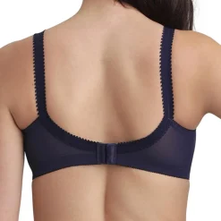 Soutien-gorge sans armatures Coeur Croisé bleu