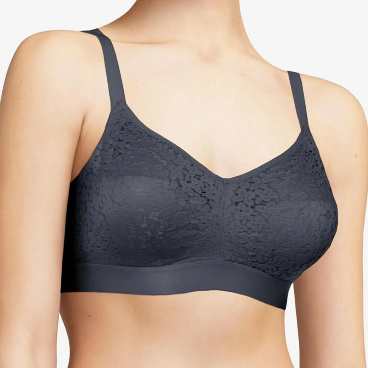 Soutien-gorge soft sans armatures Norah gris bleu