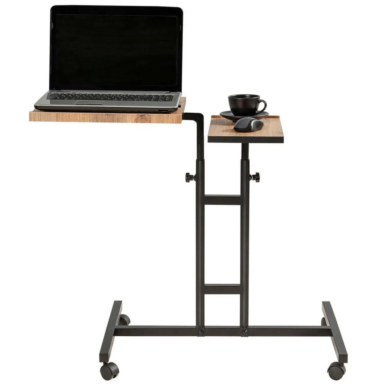 Support ordinateur portable Glen Atlantic bois/noir - 67x87x45.5 cm