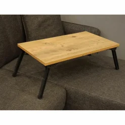 Support pour ordinateur portable Gusto pin/noir - 35x60x24.5 cm