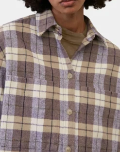 Surchemise à carreaux multicolore