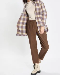 Surchemise à carreaux multicolore