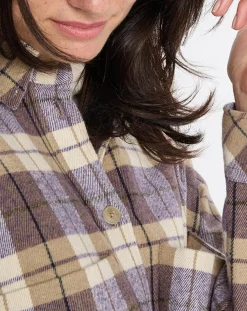 Surchemise à carreaux multicolore