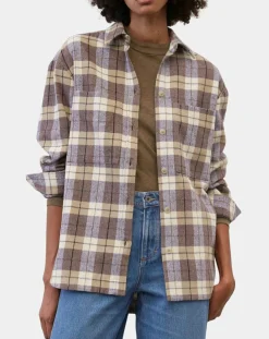 Surchemise à carreaux multicolore
