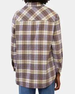 Surchemise à carreaux multicolore